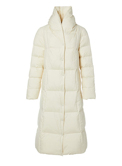 Winter Loose White Duck Down Coat