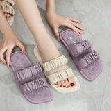 Slippers Slip-proof Candy-colored Fold Slippers