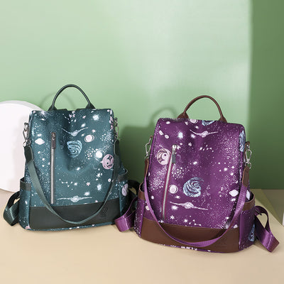 Oxford Cloth Large Capacity Backpack