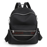 Women's Oxford Coth Light Casual Backpack