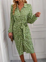 Long Sleeve Printed dress