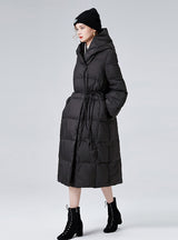 White Duck Down Loose Winter Warm Coat