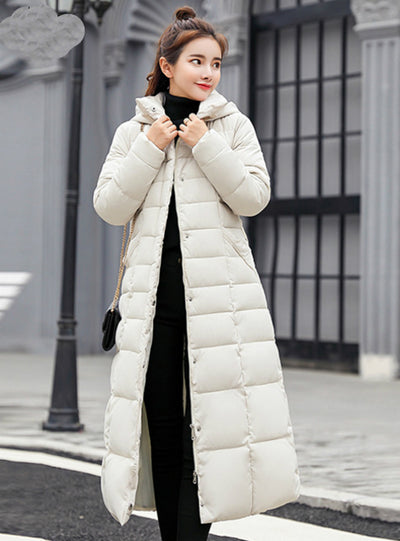 Down Coat women Long Down Jacket Women Winte