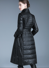 Long Warm White Duck Down Coat