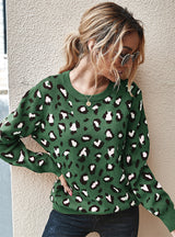 Women's Vinter Leopard Sweater