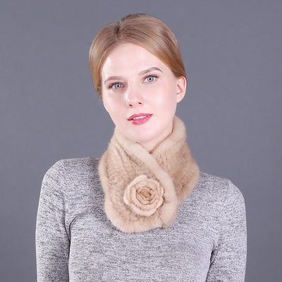 Fur Scarf Female Winter Mink Joker Thickened Keep Warm