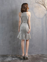 Mermaid Sequins Beading Party Dress