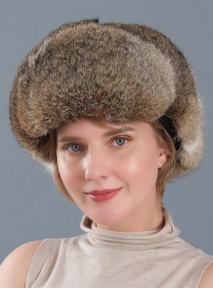 Rabbit Fur Winter Sheepskin Hat Thickened Keep Warm