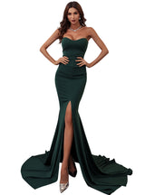 Sexy Fishtail Wrap Party Evening Dress