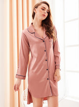 Imitation Ice Silk Nightdress Housewear