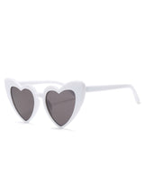 Love Heart Sunglasses Women Cat Eye