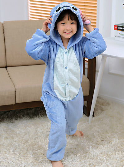 Christmas Pajamas Kids Boys Girls Stitch