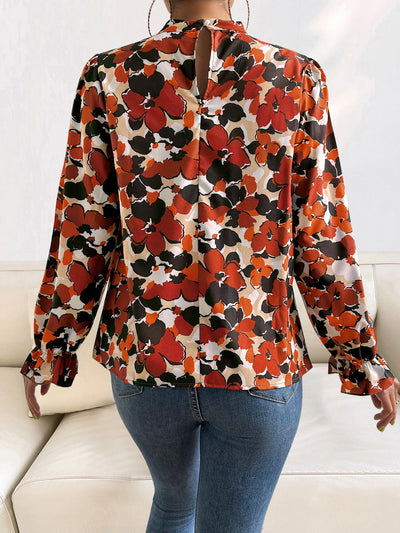Bohemian Leisure Holiday Shirt Printed Top