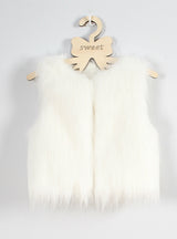 Faux Fur Vest Artificial Fur Vest Children's Clothing