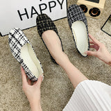 Square Flat-bottomed Small Fragrant Shoes