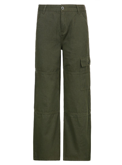 High Waist Straight Casual Jeans