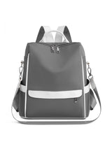 Color Splash-proof Oxford Casual Backpack