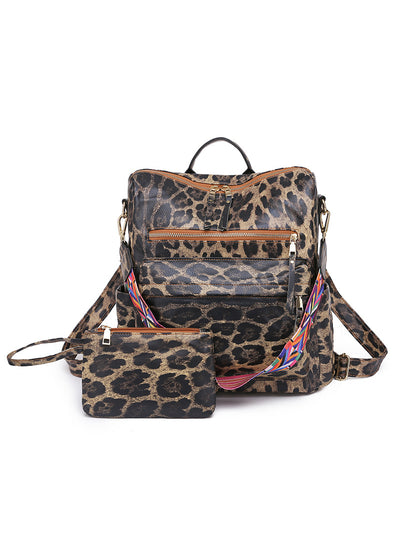 Retro Large Capacity Women's Backpack Bag