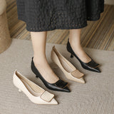 Women Soft Leather High Heels