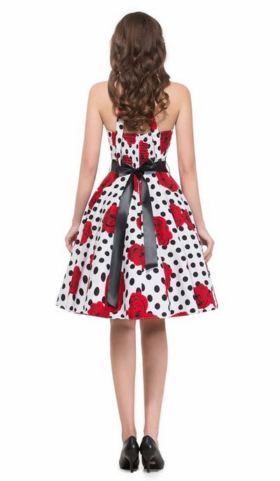 Retro 50s Slim Big Swing Dress