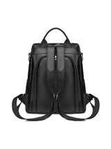 Women Pu Simple Backpack