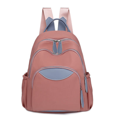 Oxford Female Students Backpack Schoolbag