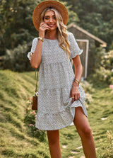 Leisure Holiday Printed Dress