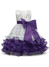 Sequin Formal Evening Gown Flower Princess Dress