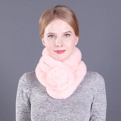 Rex Hair Encryption Thickened Scarf