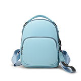 Soft Pu Bag Leisure Shoulder Backpack