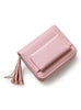 Short Tassel Women's Wallets Lady Mini Purse 