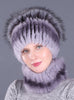 Thickened Rabbit Fur Hats Female