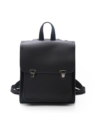 Women Backpack PU Leather Girls School Bag