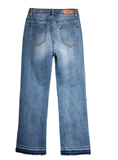 Women Wide-legged Pants Jeans