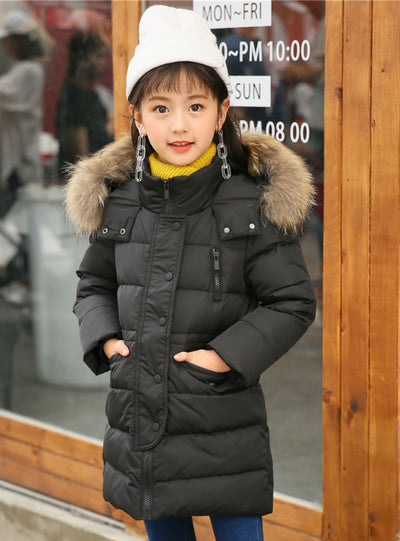 Winter Girls Thickening Warm Down Jackets Boys