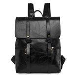 Soft Leather PU Retro Large Capacity Backpack