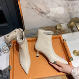 Pointed Stiletto Heels Spud Bare Boots