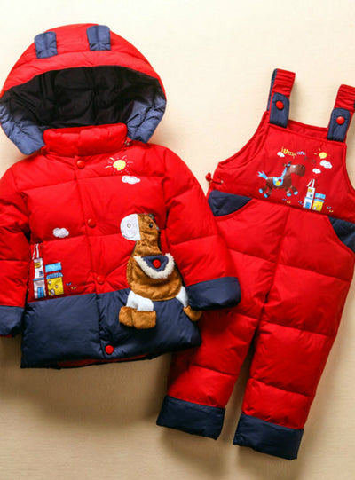 Boy Down Jacket Clothing Sets Kids Down & Parkas