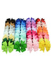 40Pcs/lot 3 Inch Grosgrain Ribbon Hairpins Girl Bows 