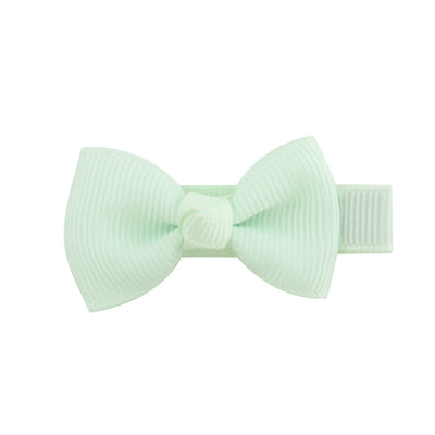 1 Pcs Small Hair Clips Ribbon Covered Clip