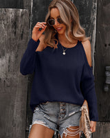 Solid Color Warm Soft Sweater