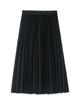 High Waist Thin Body Pleated Skirt