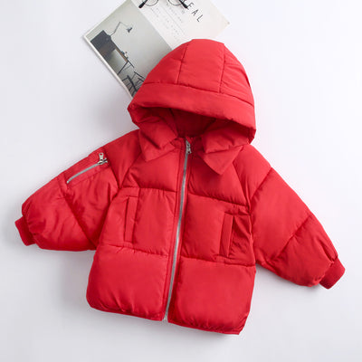 Outerwear Coat Girl Cold Winter Warm Hooded Coat