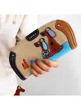 Cartoon Dog Women Purse Bag Designer Wallets