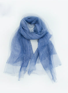 Brand Solid Wrinkle Scarf Women Shawl Long