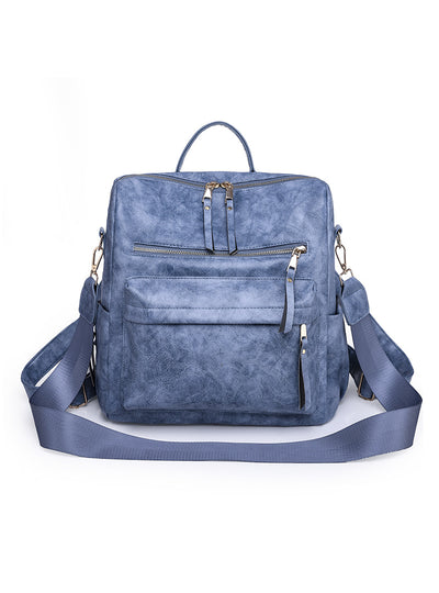 Popular Backpack Pu Female Bag