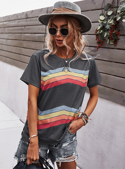 Summer Short Sleeve Shirt T-shirt