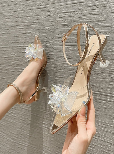 Crystal High-heeled Shoes