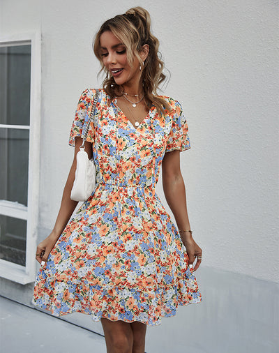 Women Leisure Print Dress