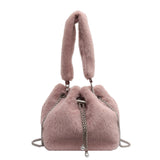 Chain Messenger Portable Bucket Bag